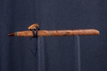 Maple Burl Native American Flute, Minor, Mid G-4, #R9Da (10)